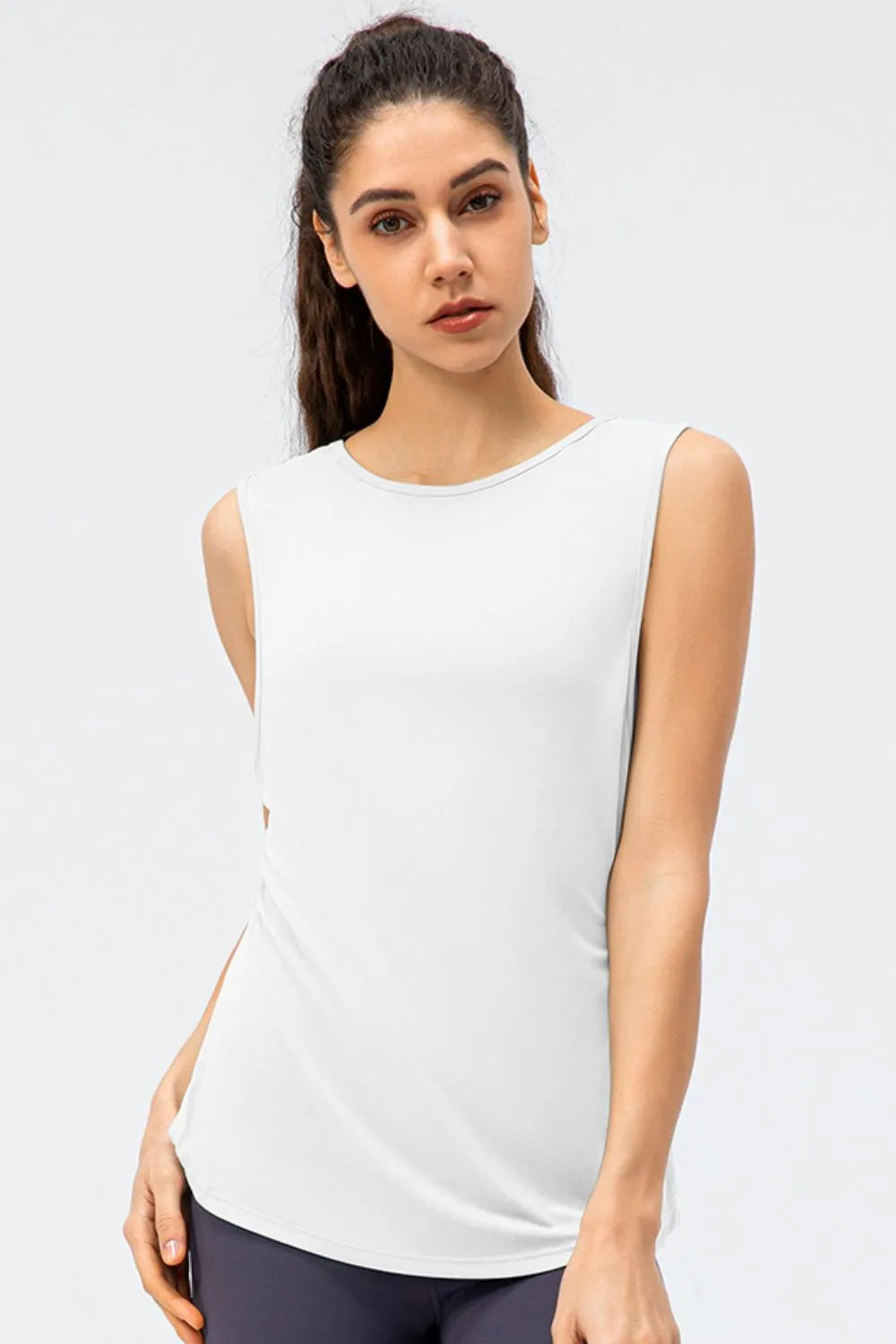 Cutout Reversible Active Tank - Lilixa.store