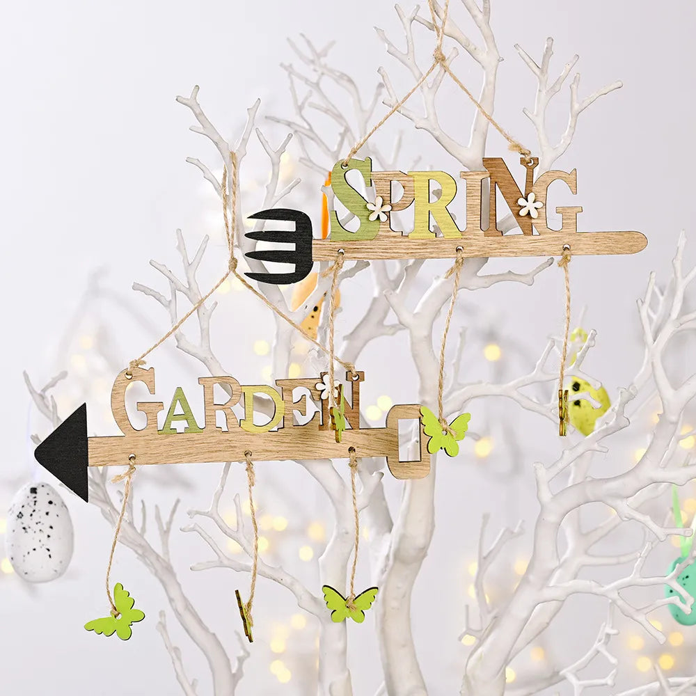 Easter Wooden Hanging Widget - Lilixa.store