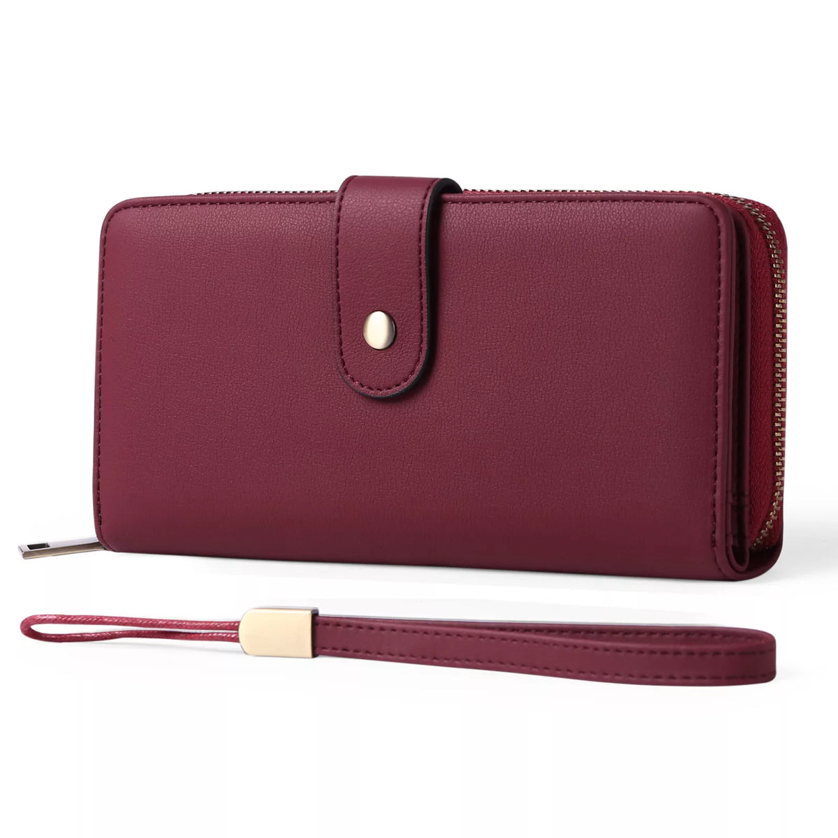 PU Leather Long Wallet - Lilixa.store