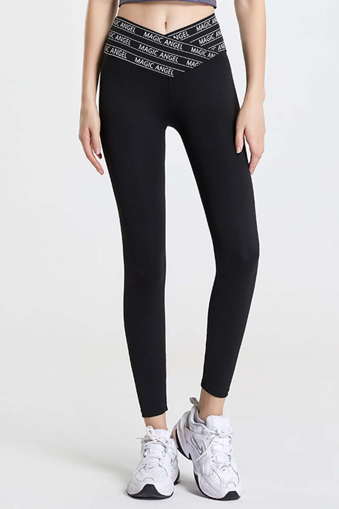 Wide Waistband Sports Pants - Lilixa.store
