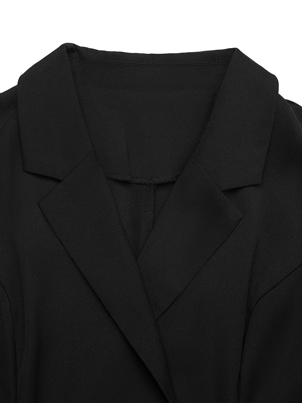 Lace Detail Double Breasted Blazer Dress - Lilixa.store