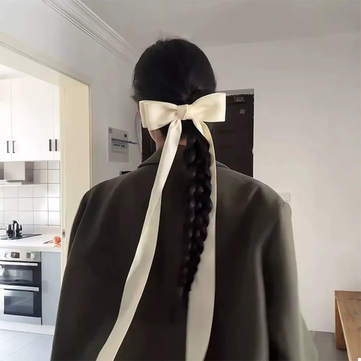 Ribbon Bow Hair Clip - Lilixa.store