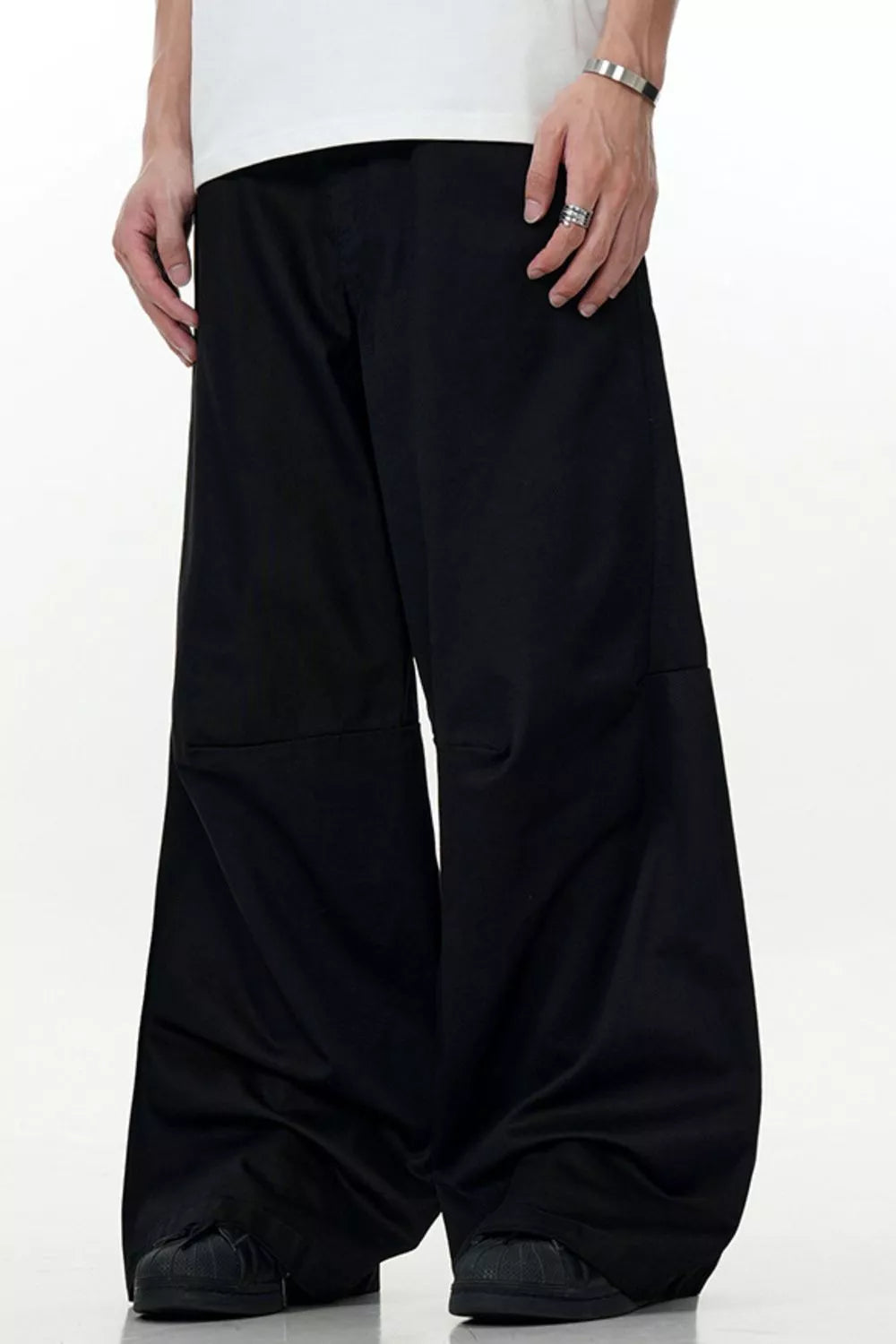 Men's Wide Leg Casual Pants, view 4