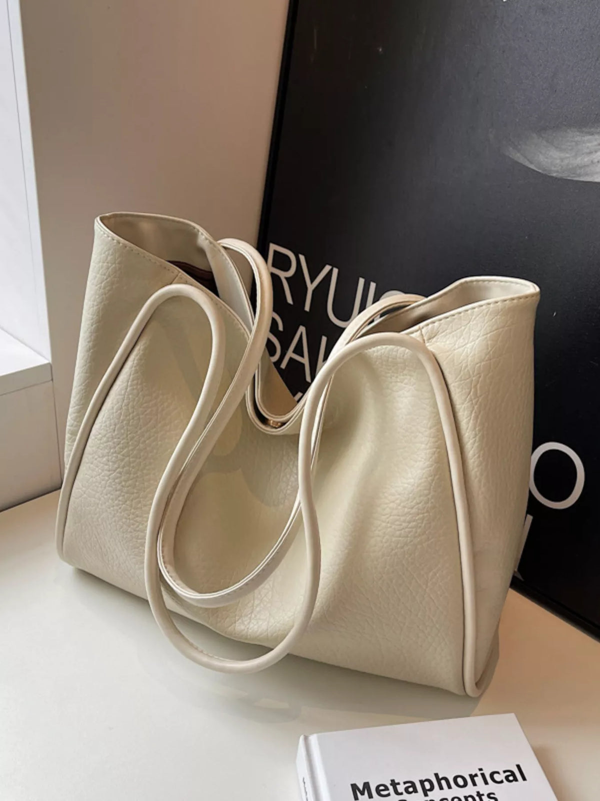 PU Leather Tote Bag - Lilixa.store