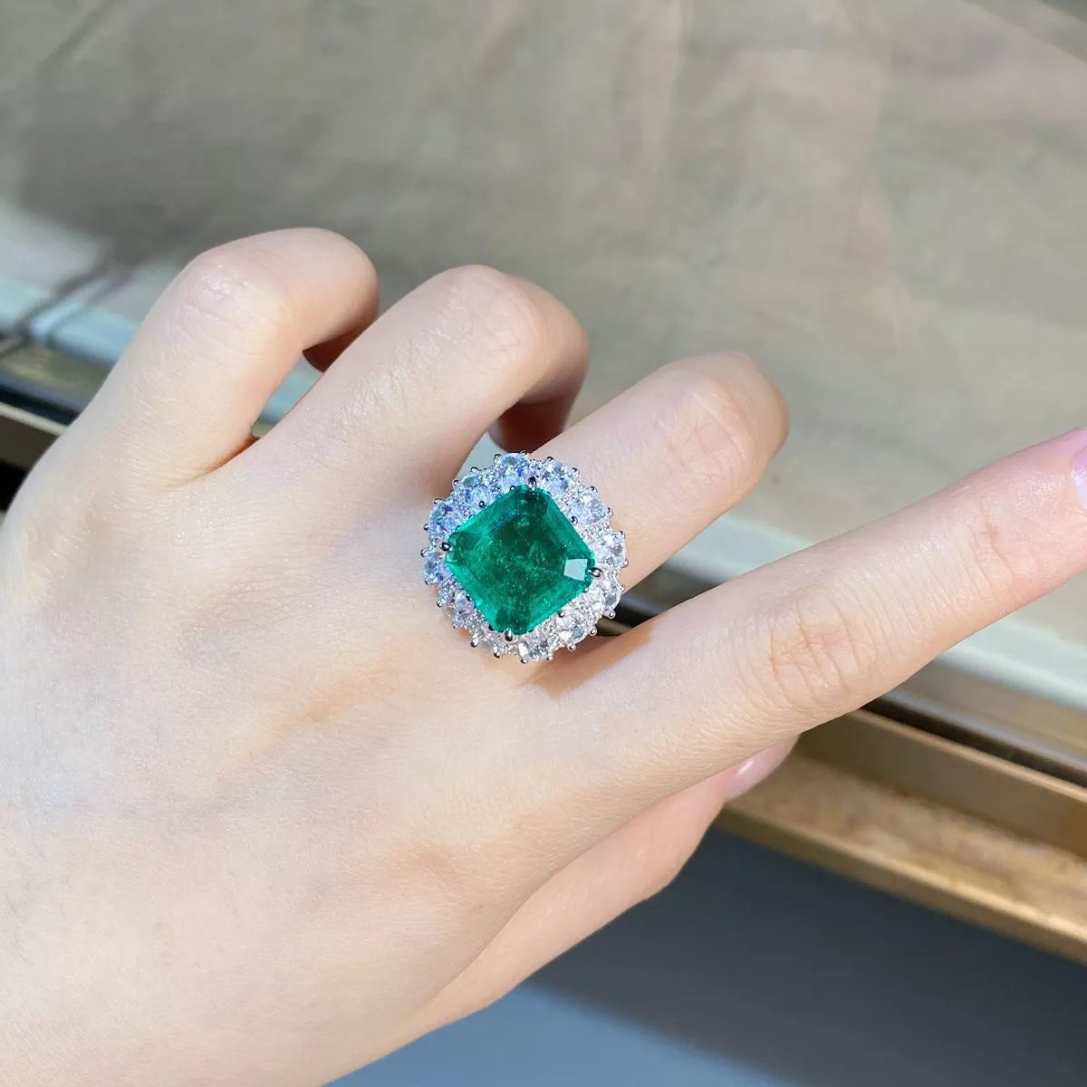 925 Sterling Silver Zircon Ring - Lilixa.store