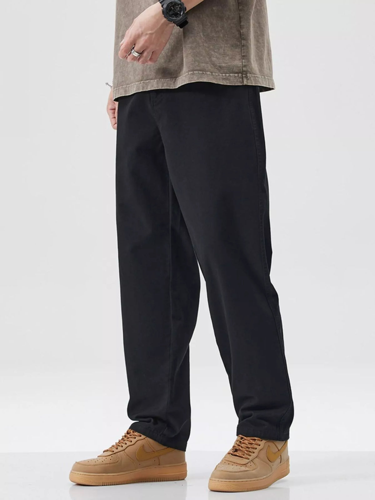 Men's Full Size Relaxed Fit Pants Plus Size