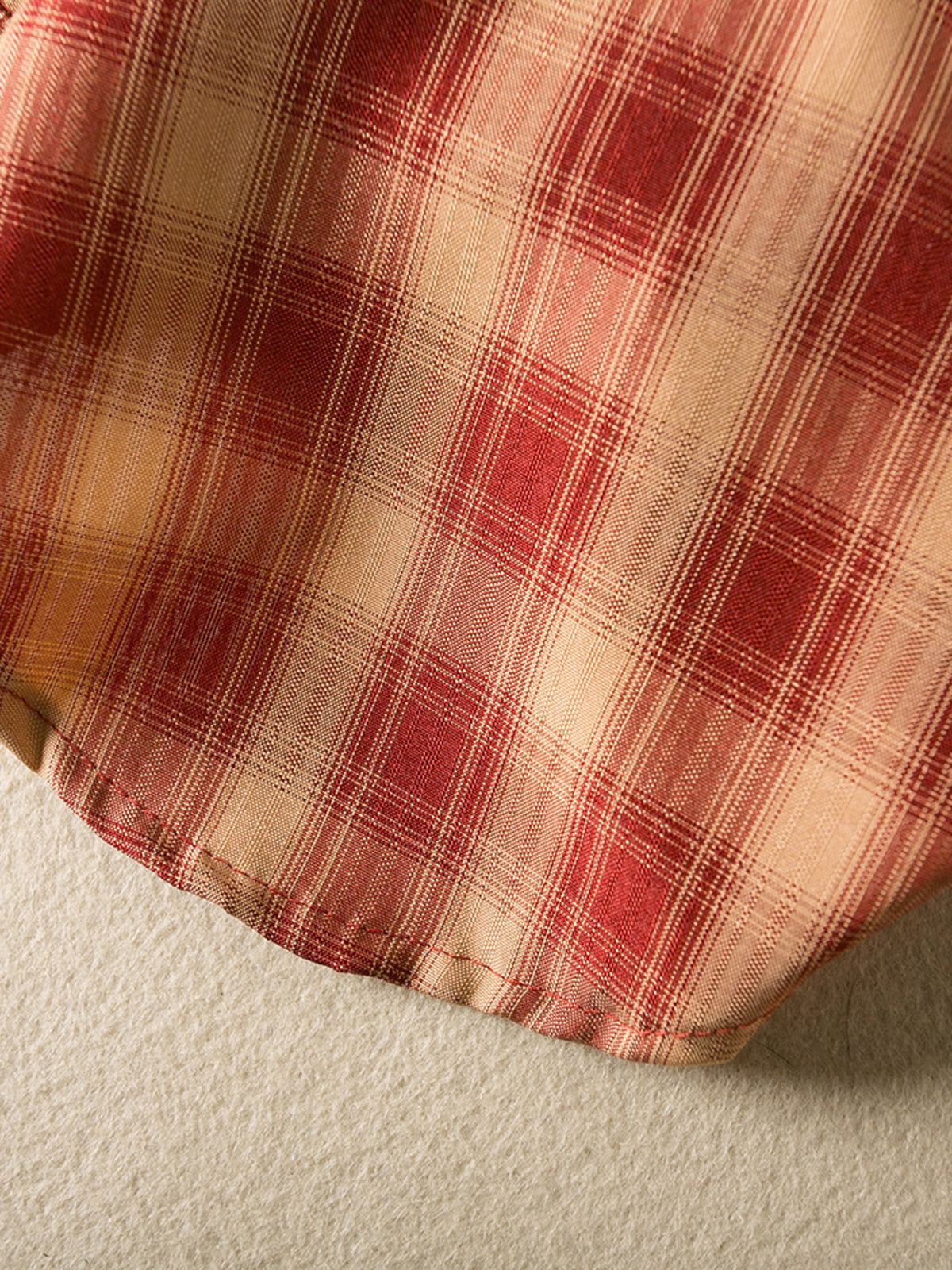 Plaid Button-Down Pet Shirt - Lilixa.store