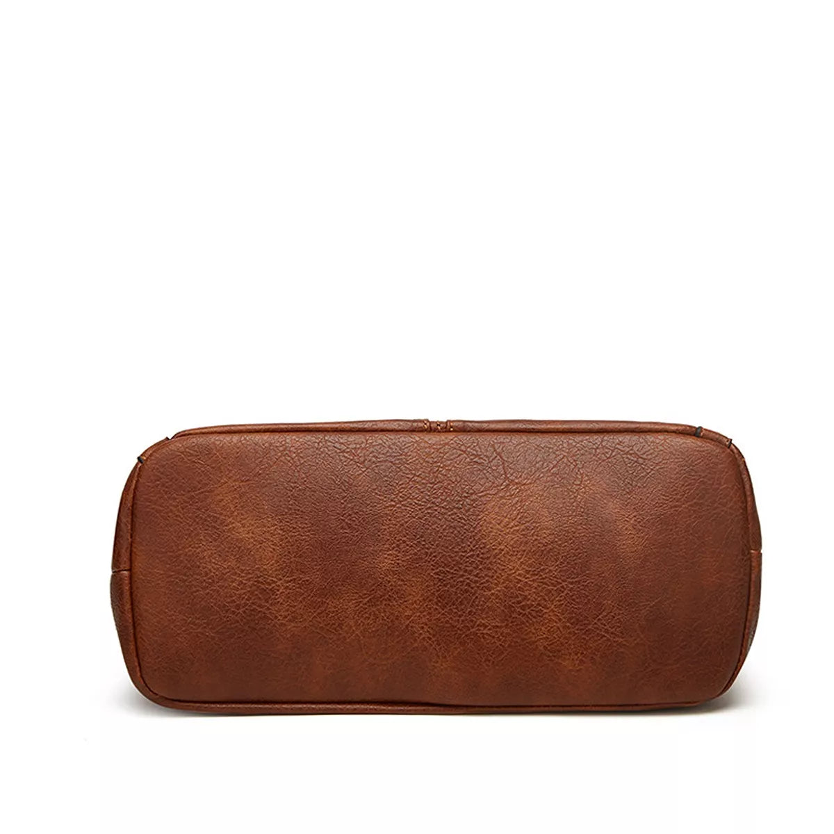 PU Leather Shoulder Bag and Pouch Set