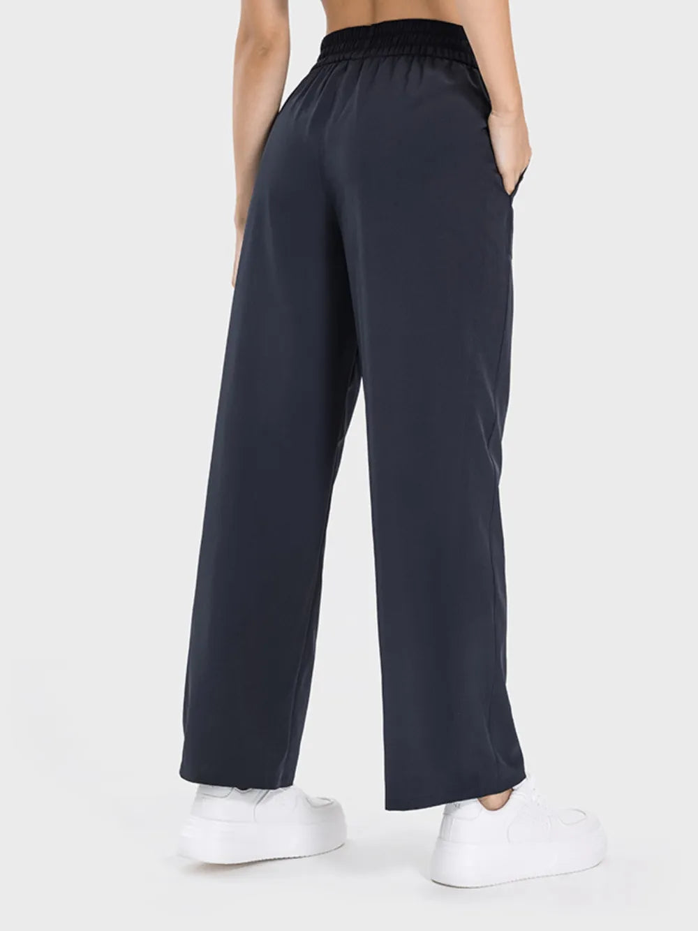 Millennia Drawstring Pocketed Active Pants - Lilixa.store