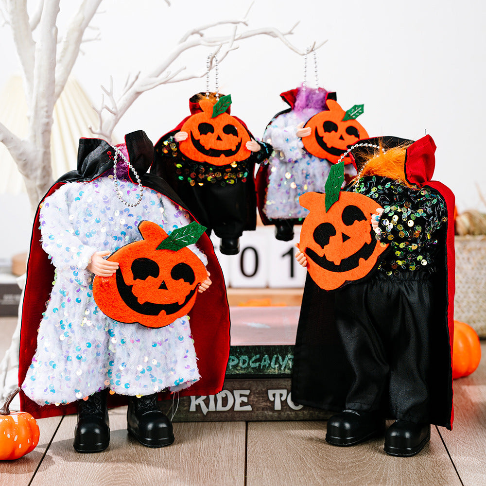 Two-Piece Sequin Halloween Hanging Widgets - Lilixa.store