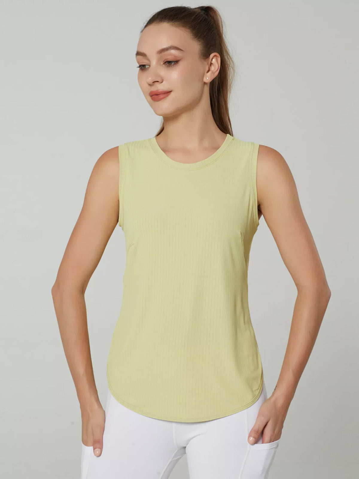 Lightweight Ribbed Active Tank - Lilixa.store