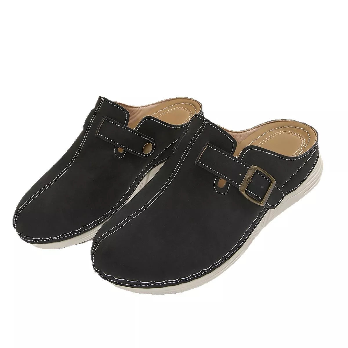 Buckle Accent Slip-Ons, view 4