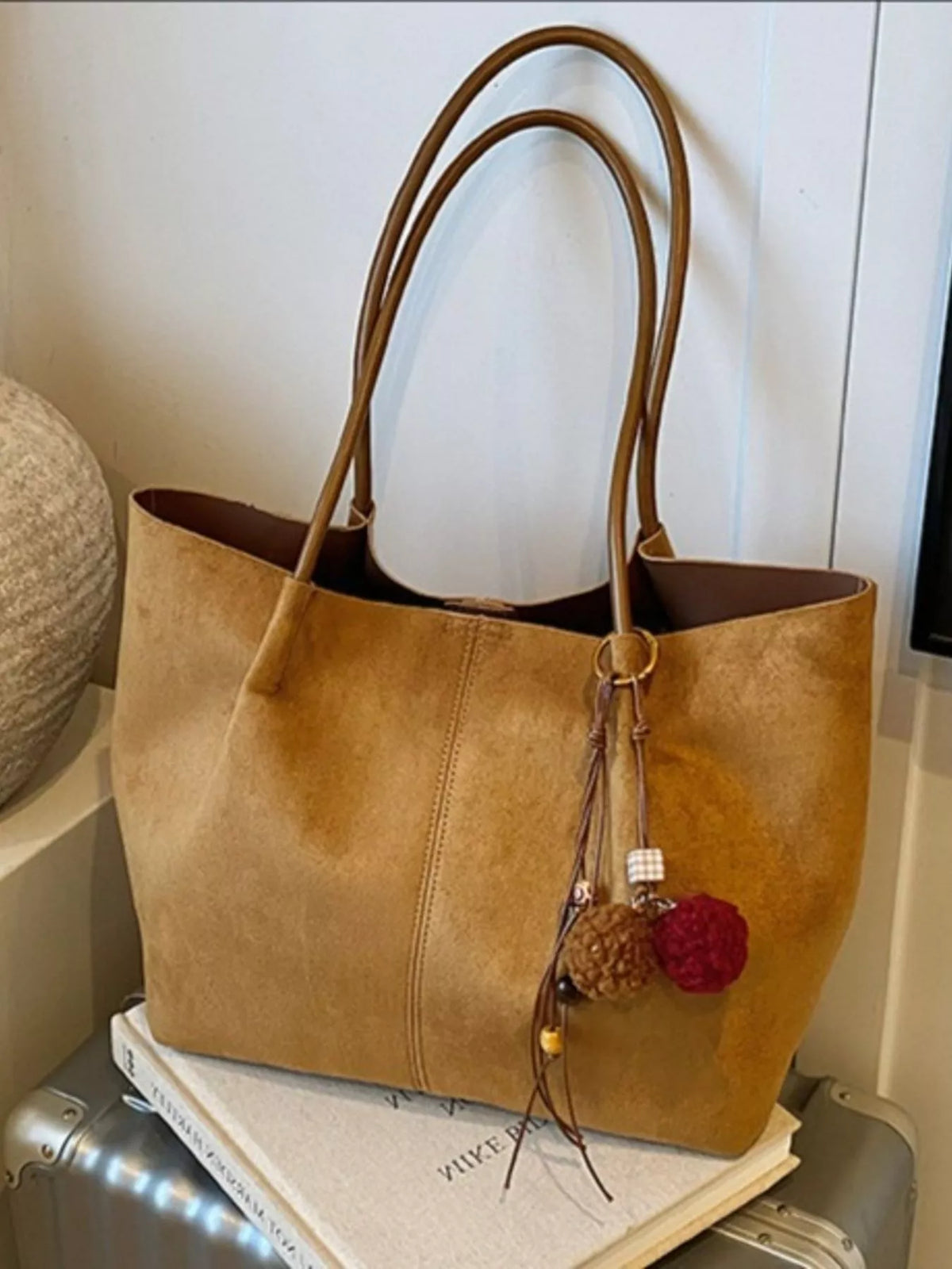 Solid Color Tote Bag