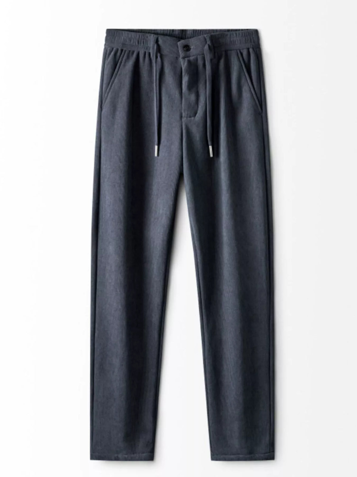 Men's Plus Size Casual Corduroy Drawstring Pants, view 3