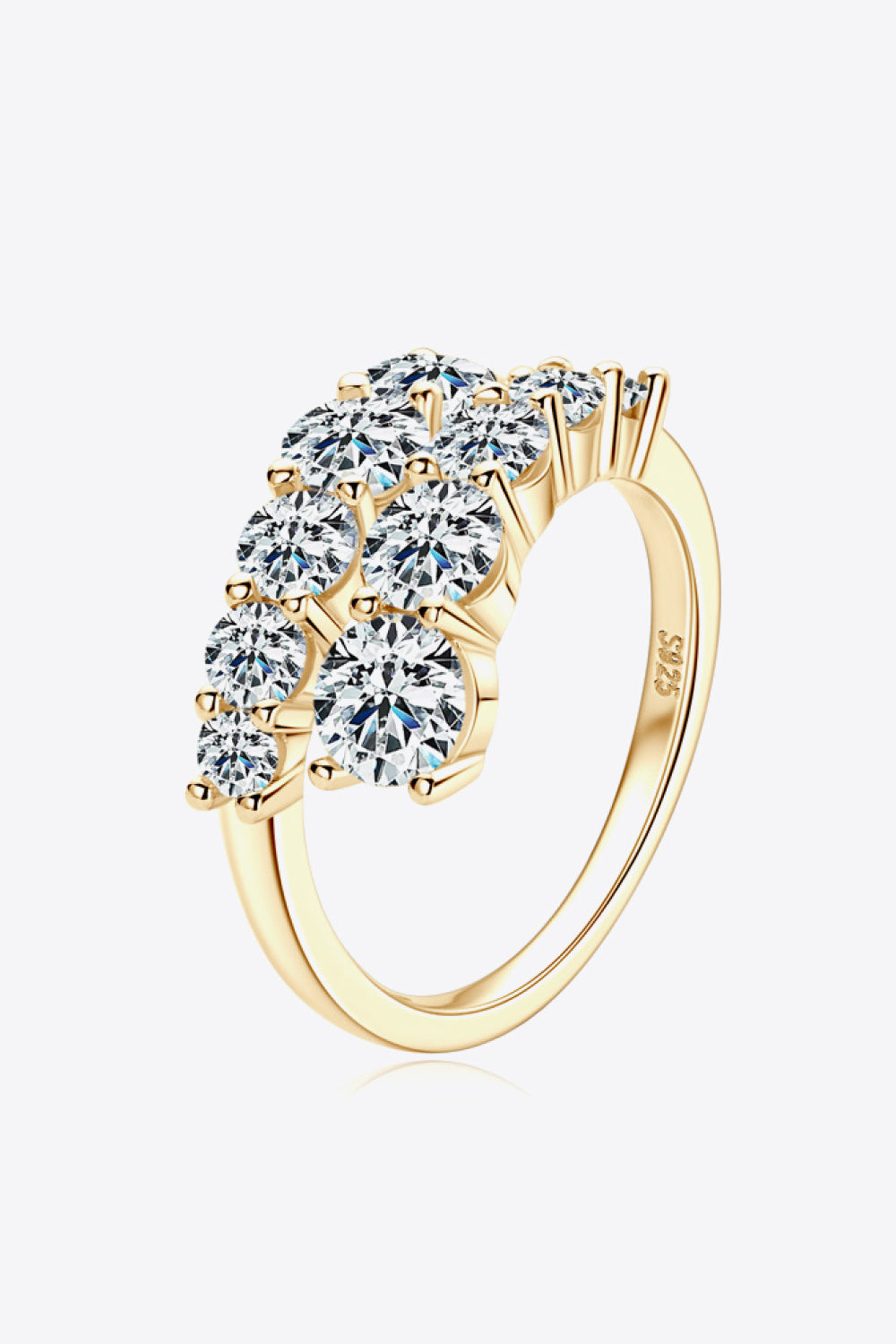 Adored Moissanite 925 Sterling Silver Ring - Lilixa.store