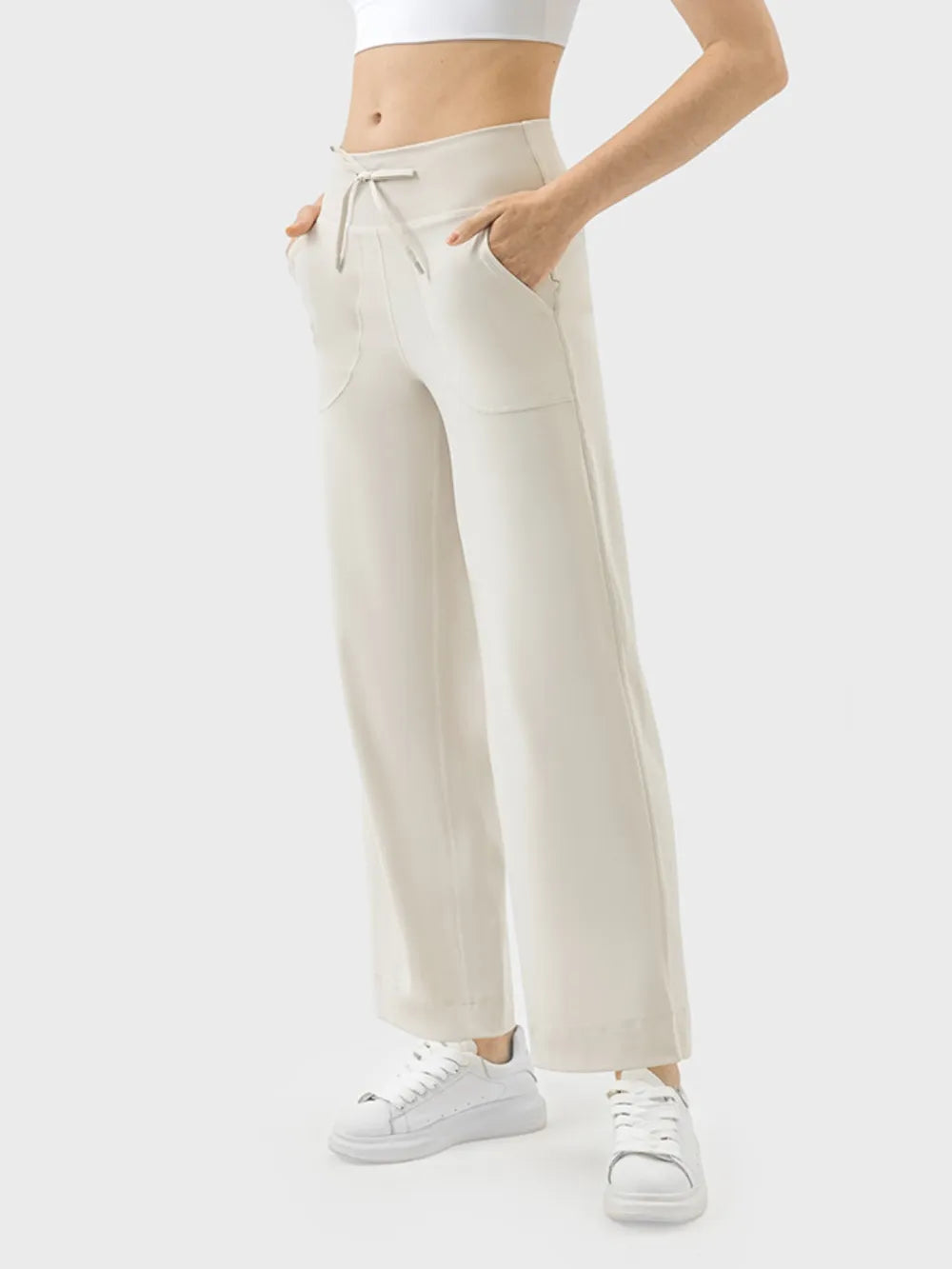 Millennia Drawstring Active Pants with Pockets - Lilixa.store