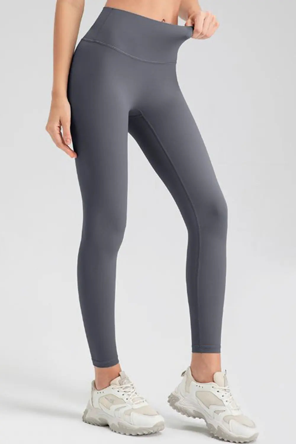 Wide Waistband Sport Leggings - Lilixa.store