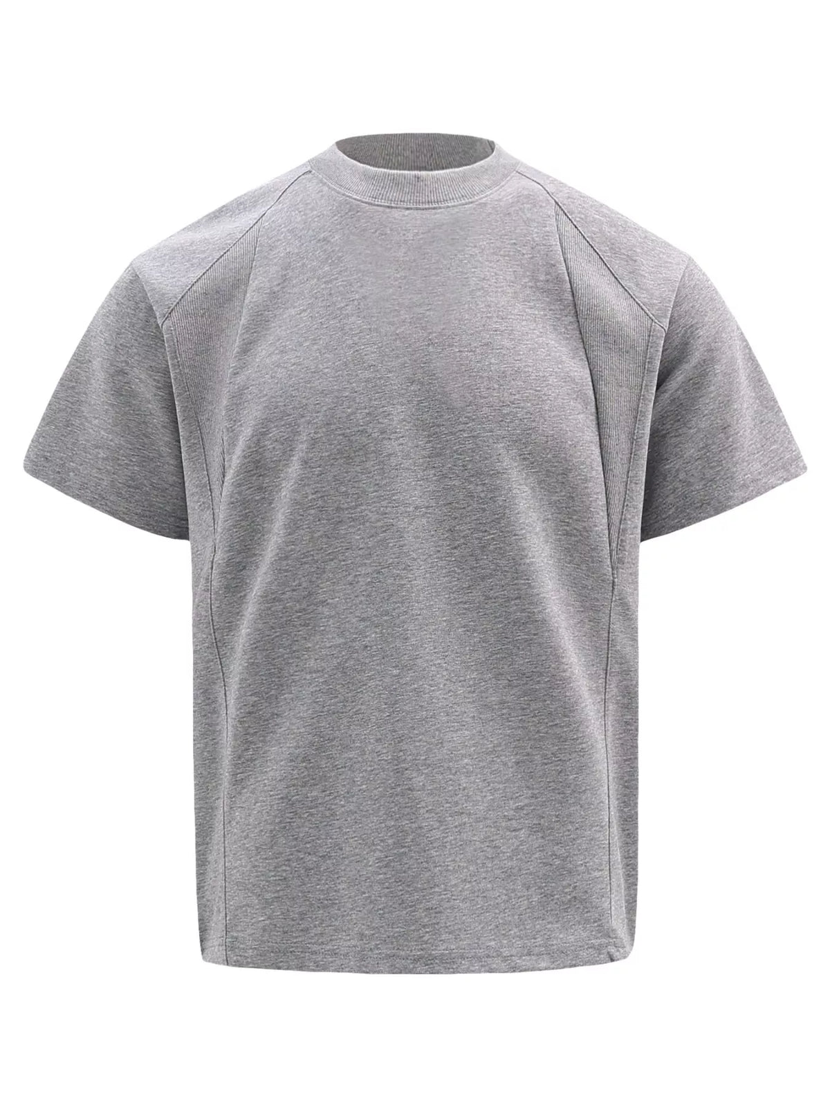 Men's Crewneck Short Sleeve T-Shirt in Gray
