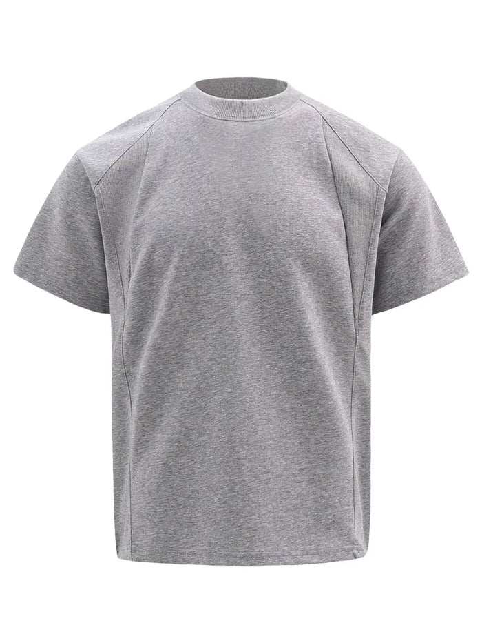 Men's Crewneck Short Sleeve T-Shirt in Gray