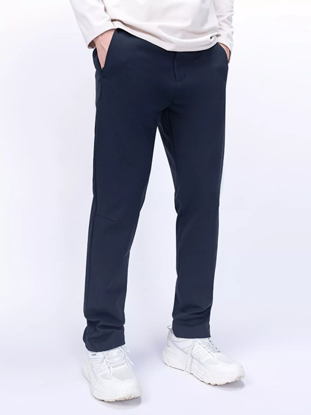 Men's Plus Size Slim-Fit Stretch Pants, view 2