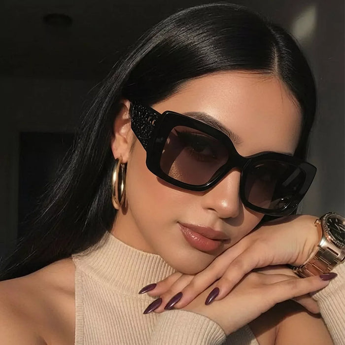 Oversized Square Sunglasses - Lilixa.store