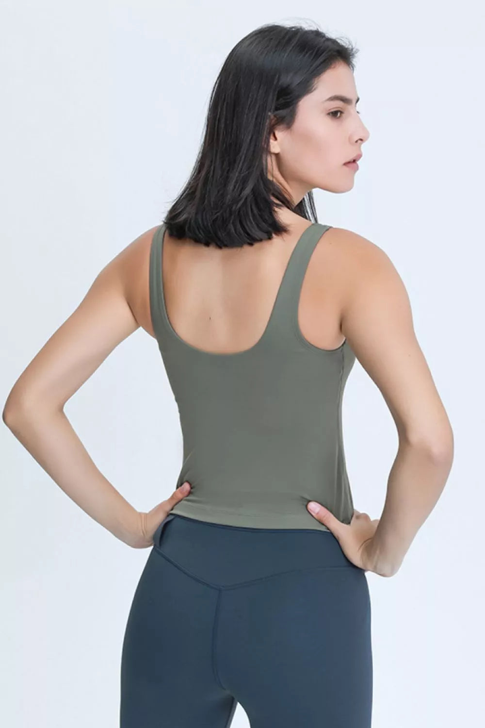 Millennia V Neck Active Tank - Lilixa.store