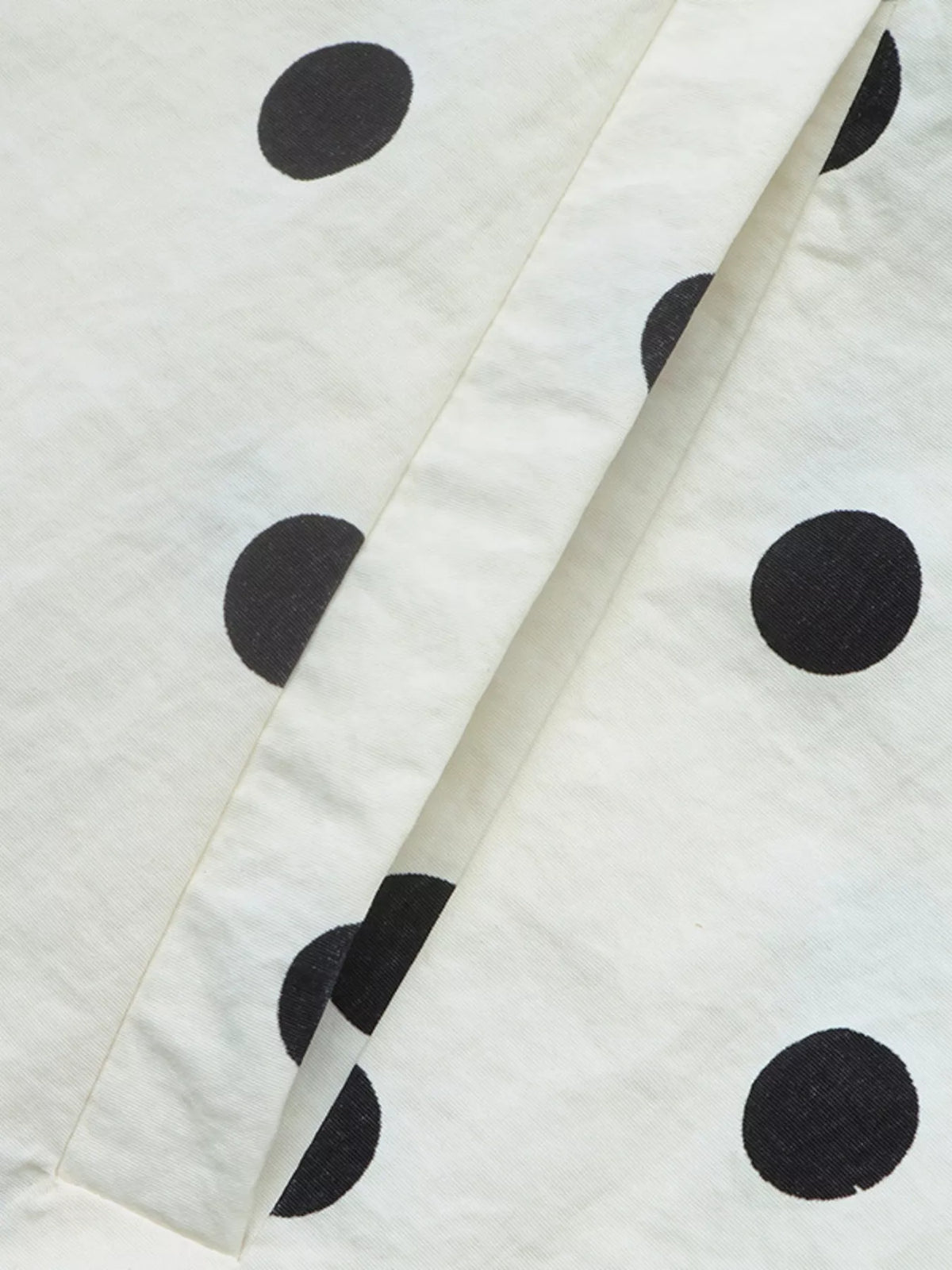 Polka Dot Stand-Collar Casual Jacket