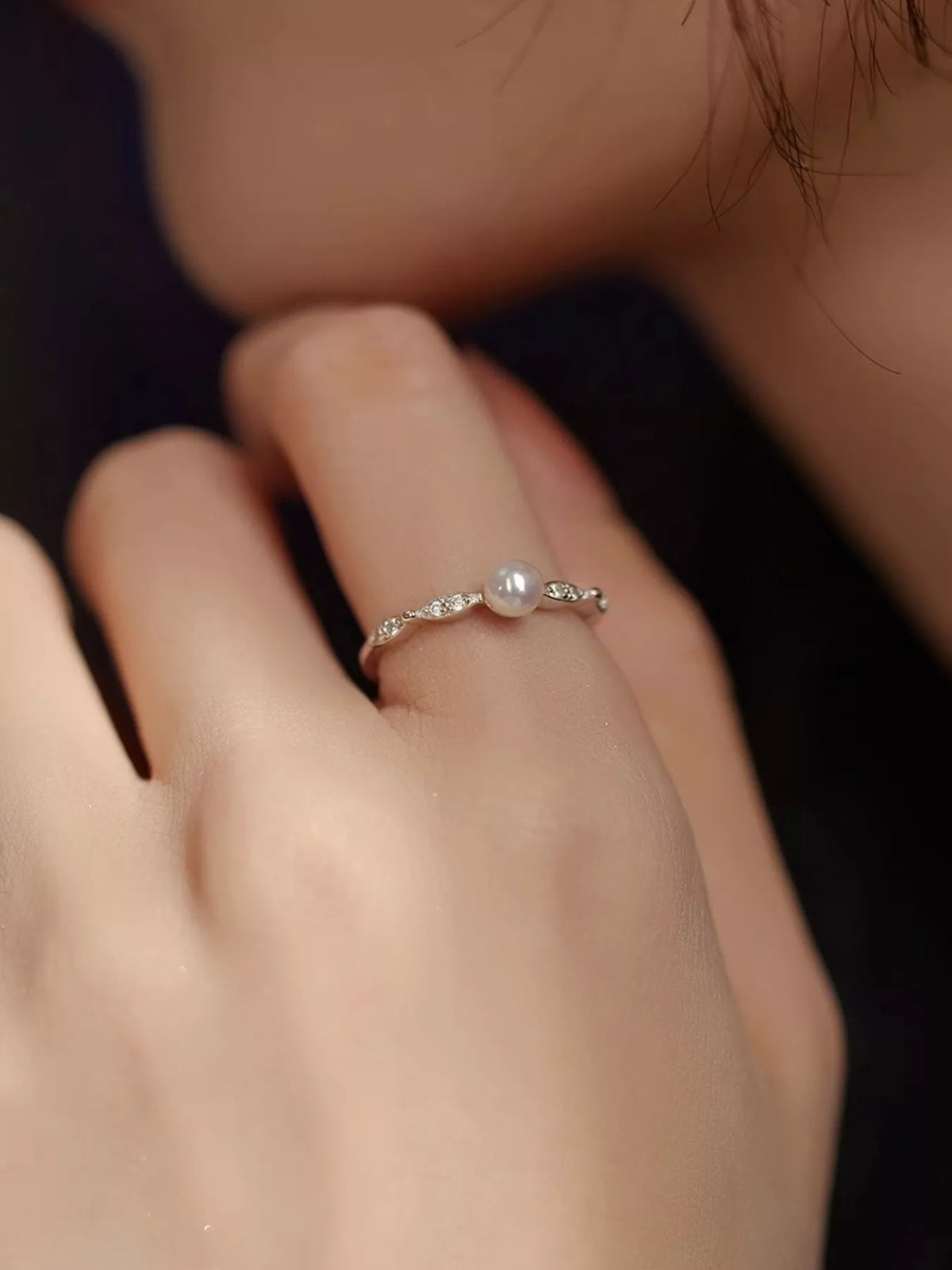 925 Sterling Silver Pearl Ring - Lilixa.store