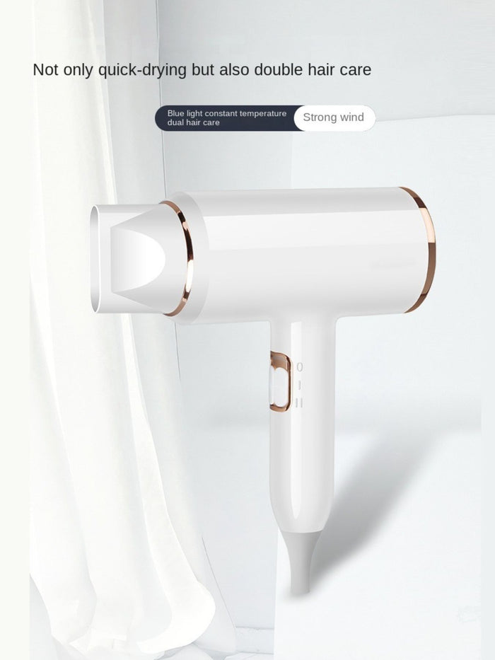 Quick-Drying & Hair Care Household Hair Dryer in White