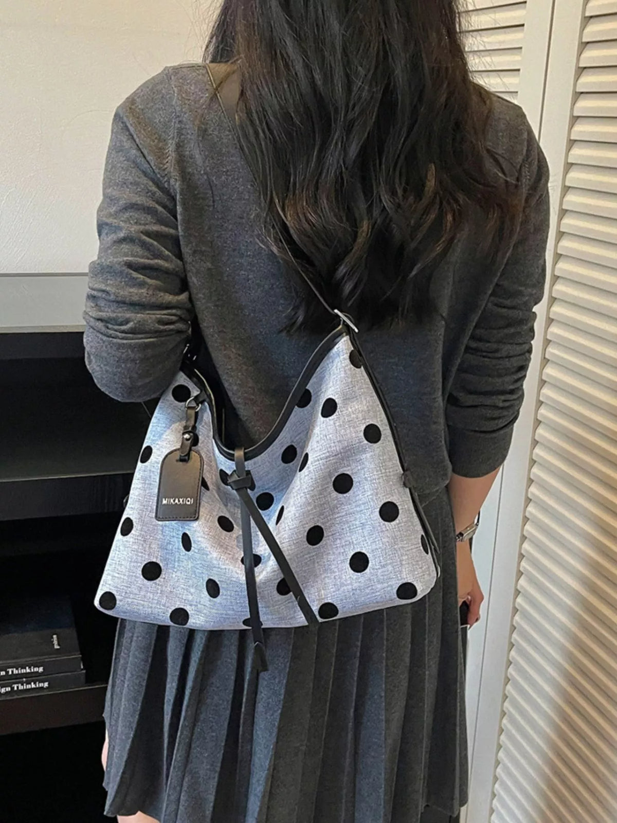 Polka Dot Shoulder Bag - Lilixa.store