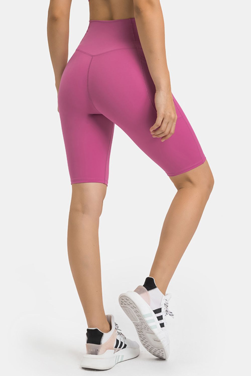 Millennia High Waist Biker Shorts with Pockets - Lilixa.store