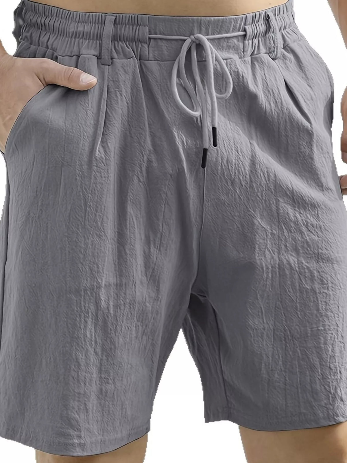 Men' Full Size Lightweight Drawstring Shorts Plus Size - Lilixa.store