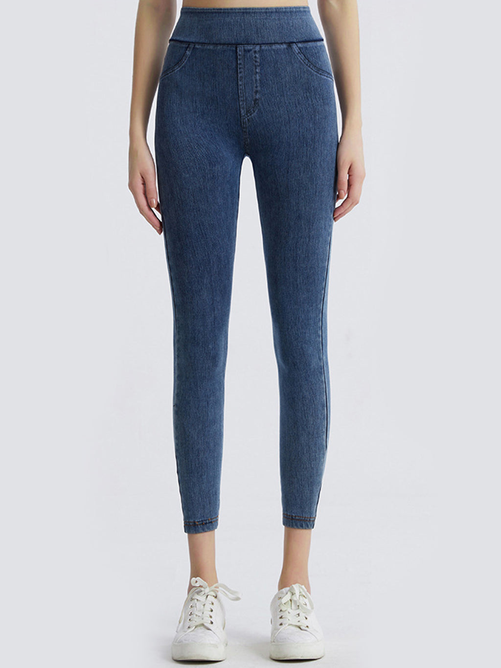 Wide Waistband Sports Leggings - Lilixa.store