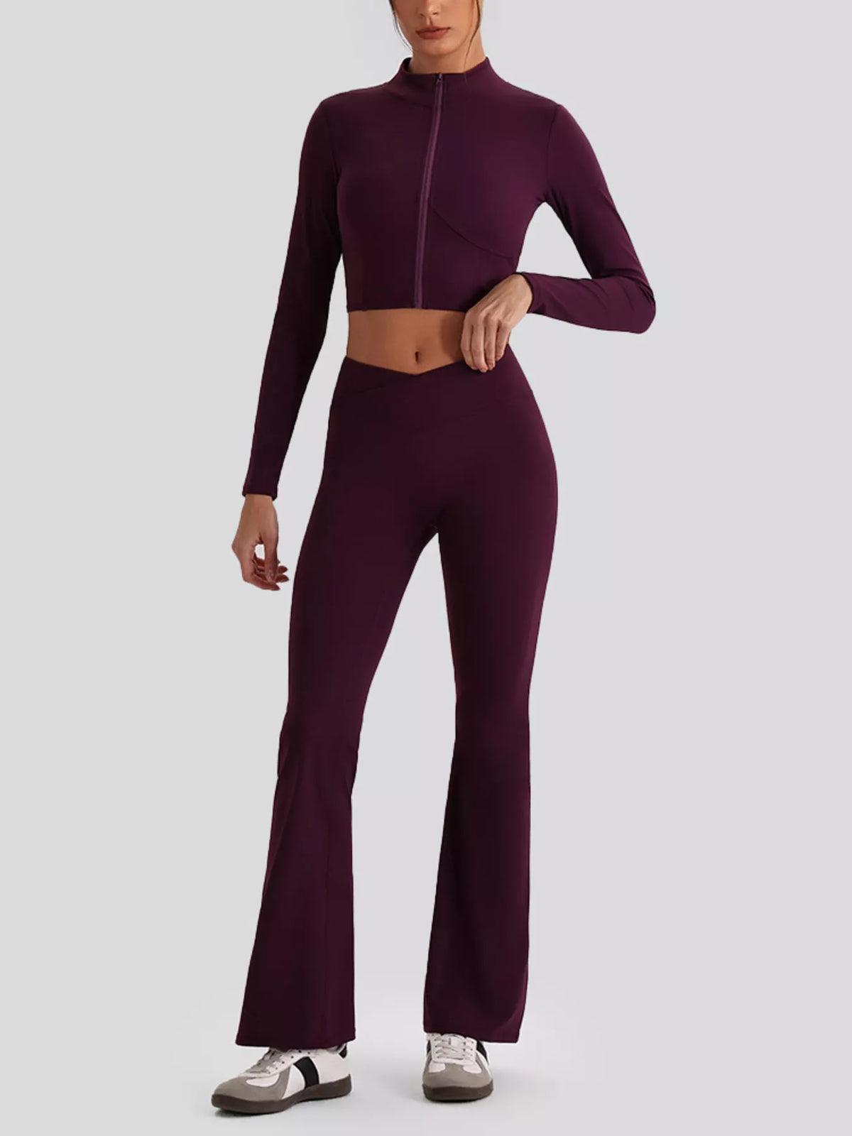 Seamless Criss-Cross V-Neck Tank and Leggings Active Set - Lilixa.store