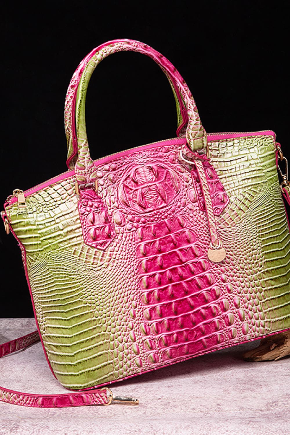 Gradient PU Leather Handbag - Lilixa.store
