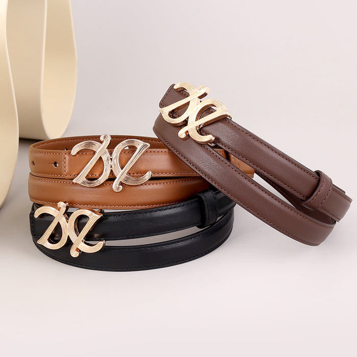 Buckle Leather Belt - Lilixa.store