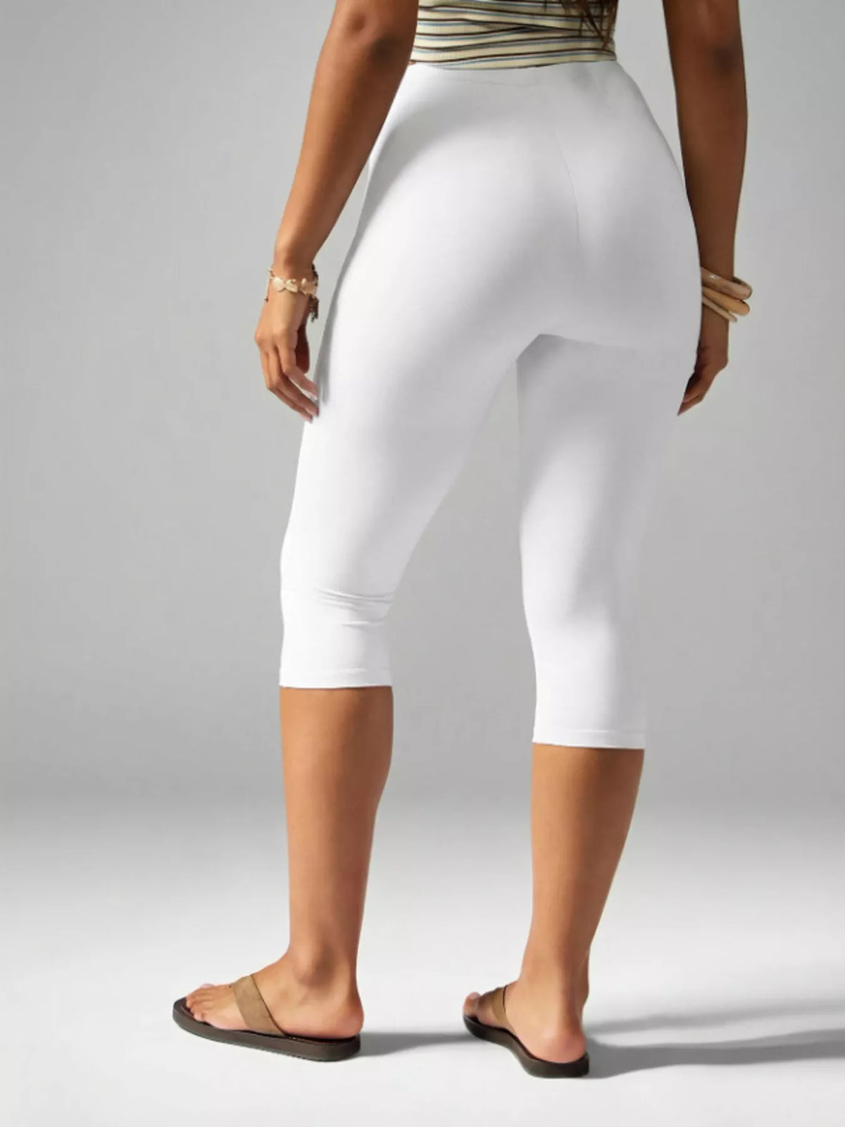 High-Waisted Active Capri Leggings - Lilixa.store
