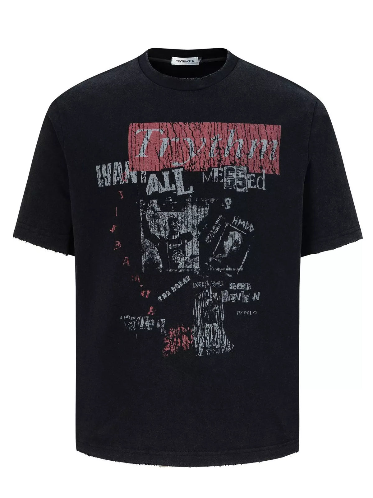 Men's Vintage Graphic Oversized T-Shirt