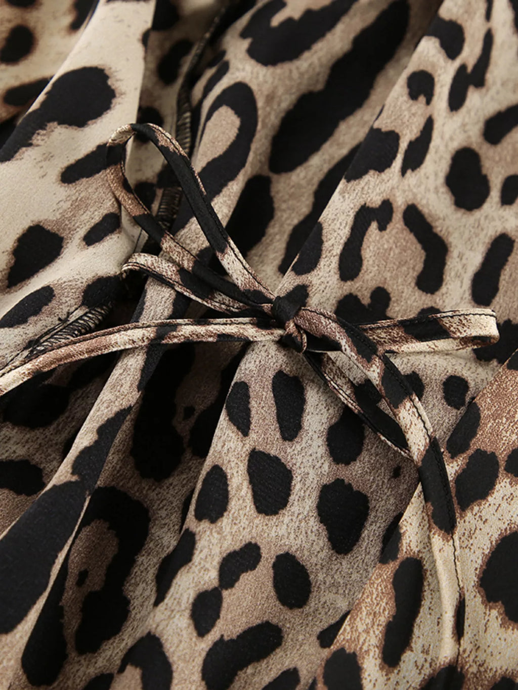 Leopard Bra & Cardigan and Shorts Set - Lilixa.store