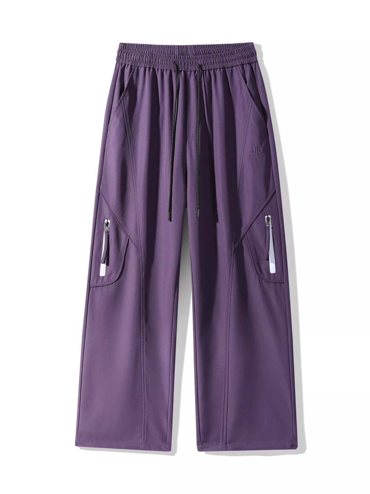 Men's Plus Size Loose Fit Cargo Pants with Zipper Pocket, view 2