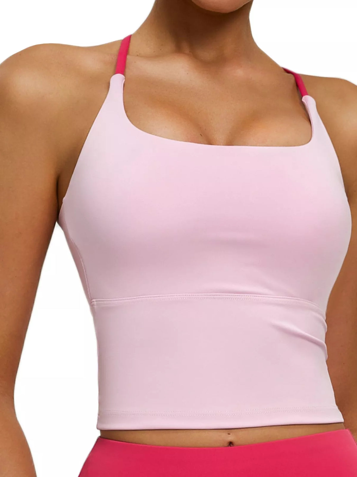 Criss-Cross Back Active Bra, view 4