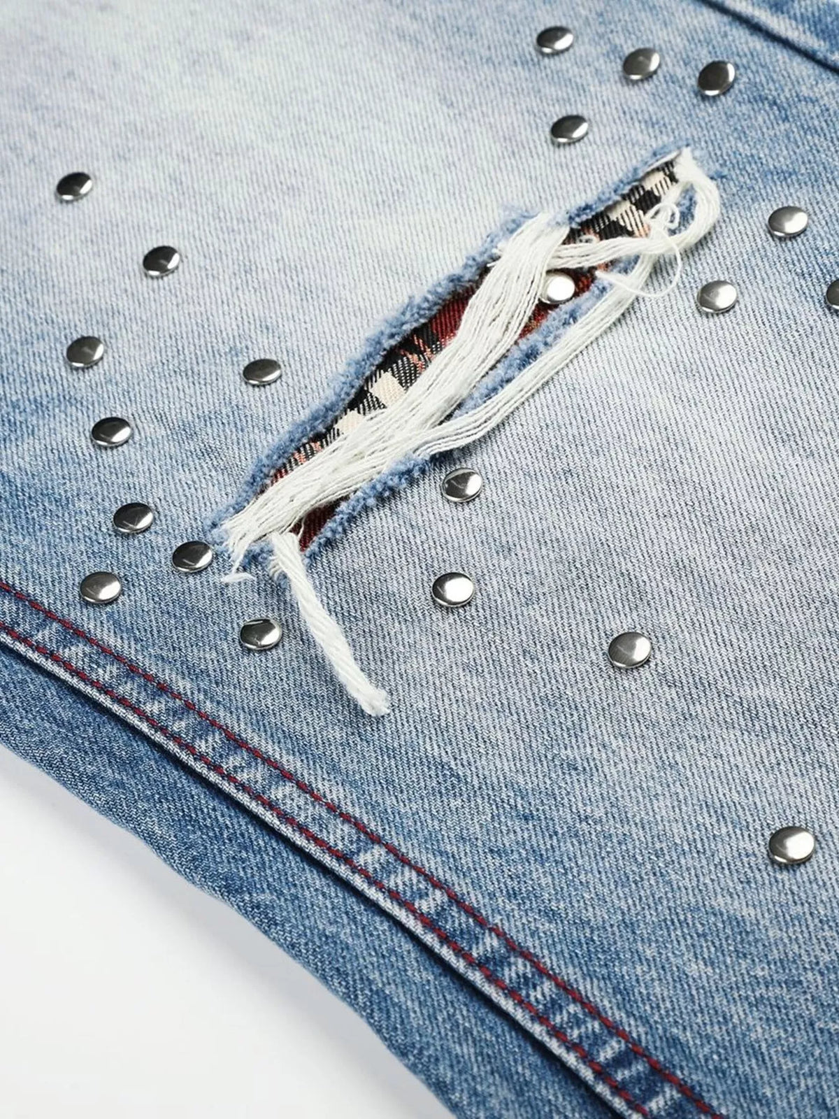 Men's Distressed Wide-Leg Jeans - Lilixa.store