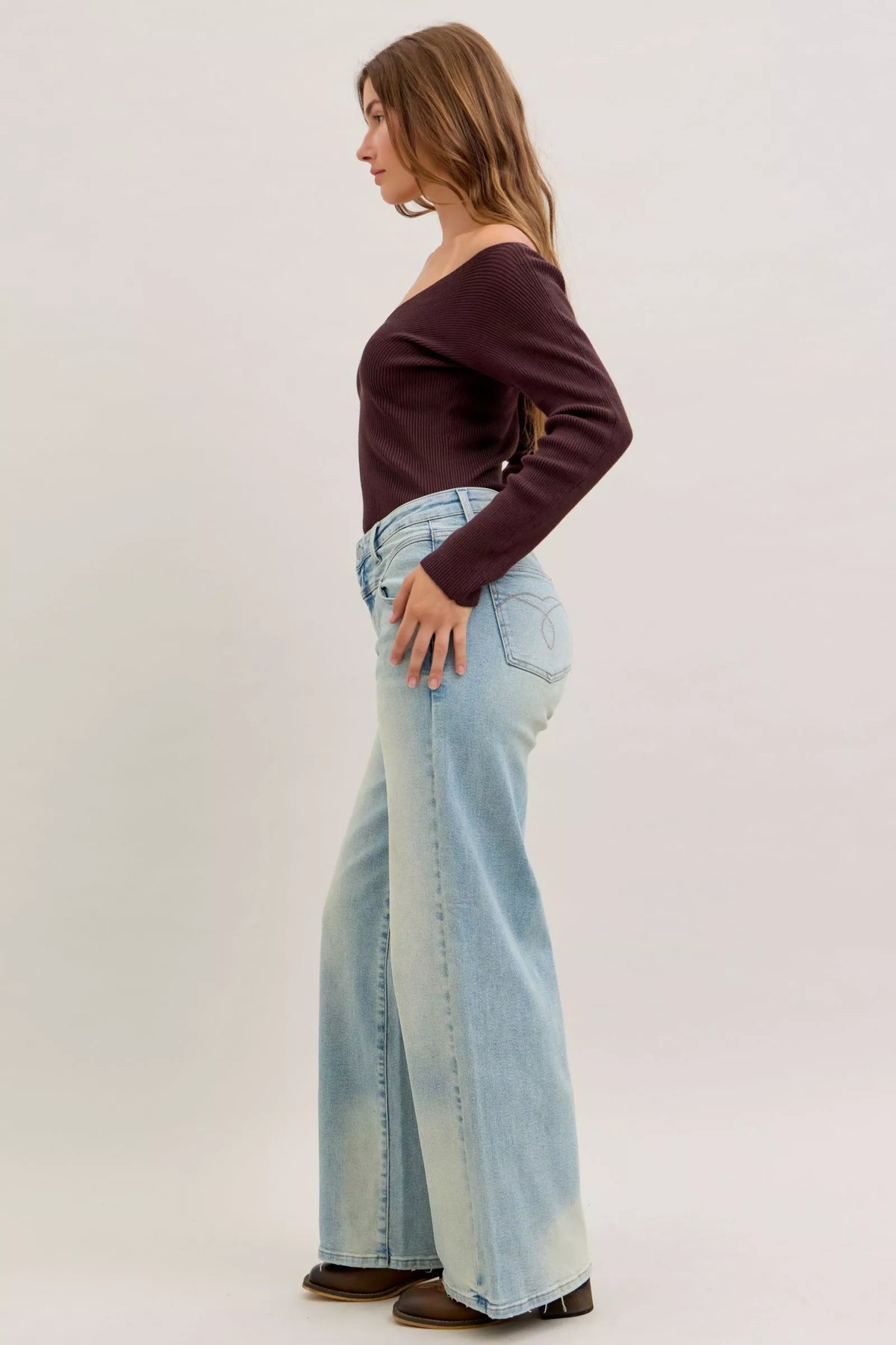 Judy Blue High Waist Column Straight Jeans - Lilixa.store