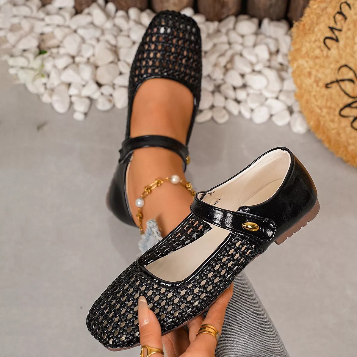 Square Toe Slip-Ons - Lilixa.store