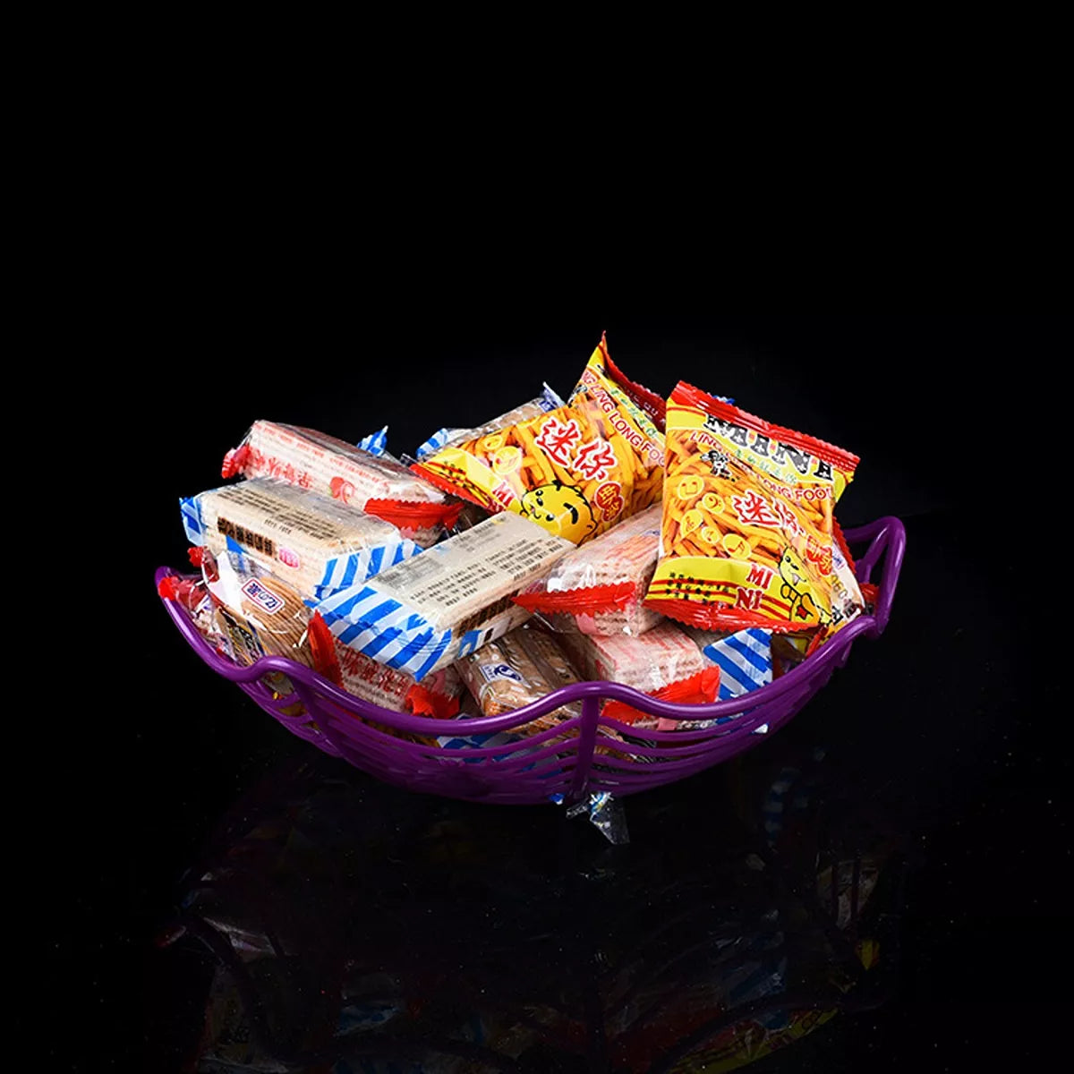 Halloween Spider Web Decorative Fruit Bowl Set