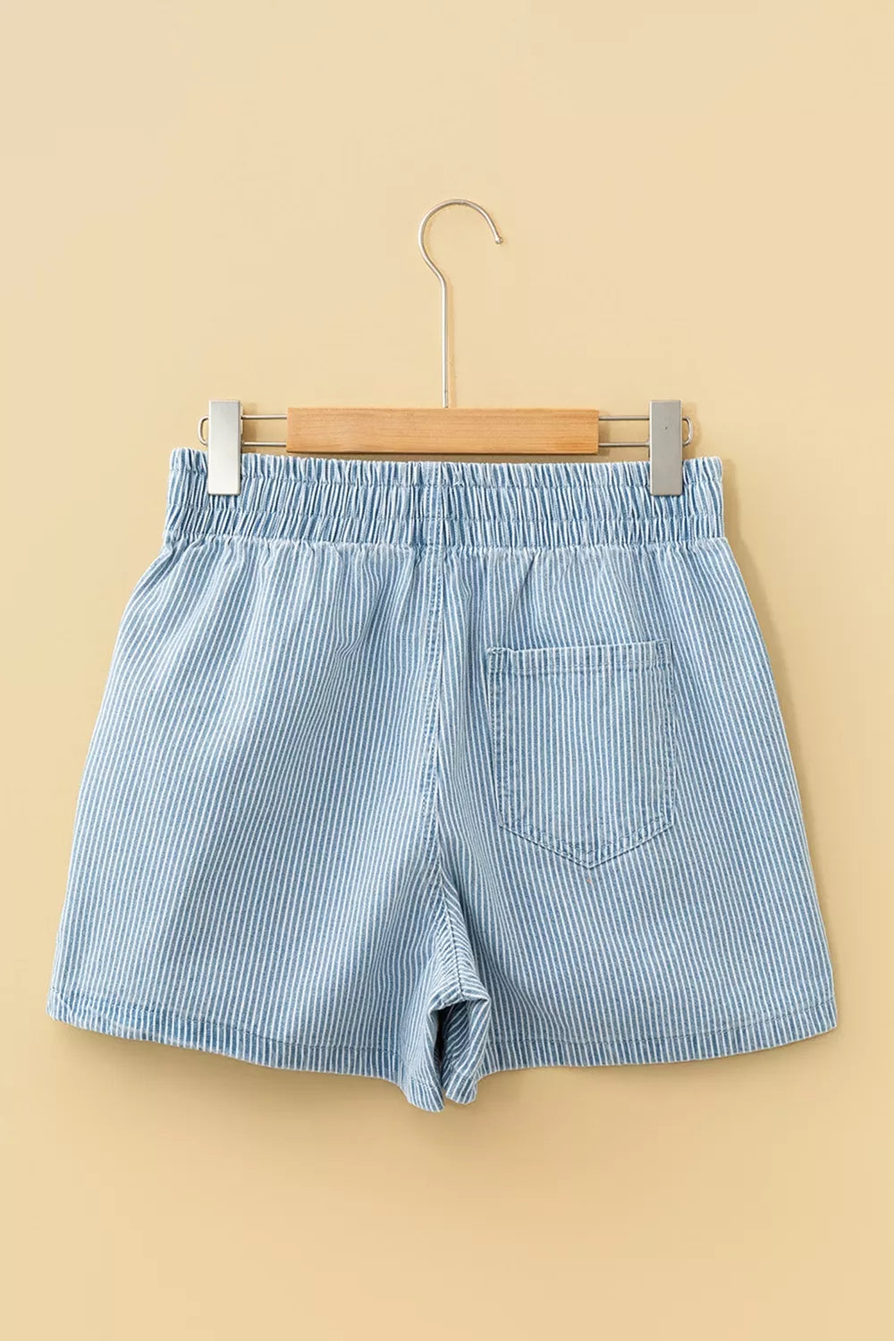 Drawstring Striped Shorts - Lilixa.store