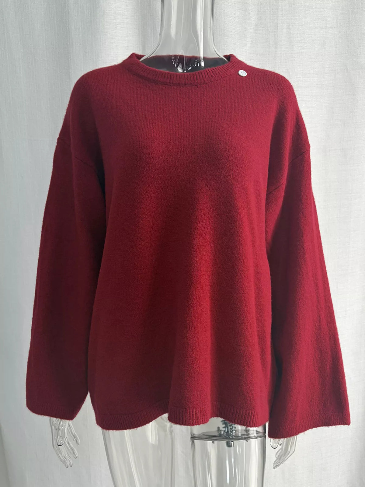 Waist-Tie Detail Sweater and Maxi Skirt Set, view 8