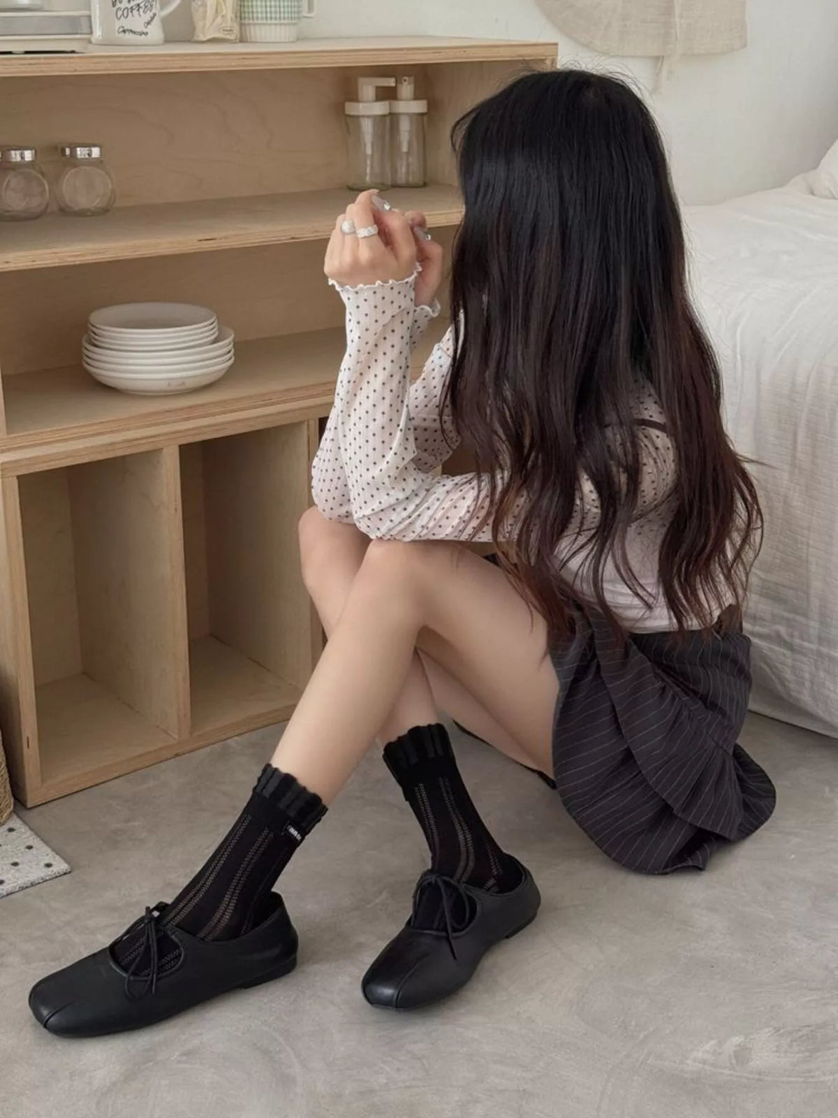 Knitted Crew Socks