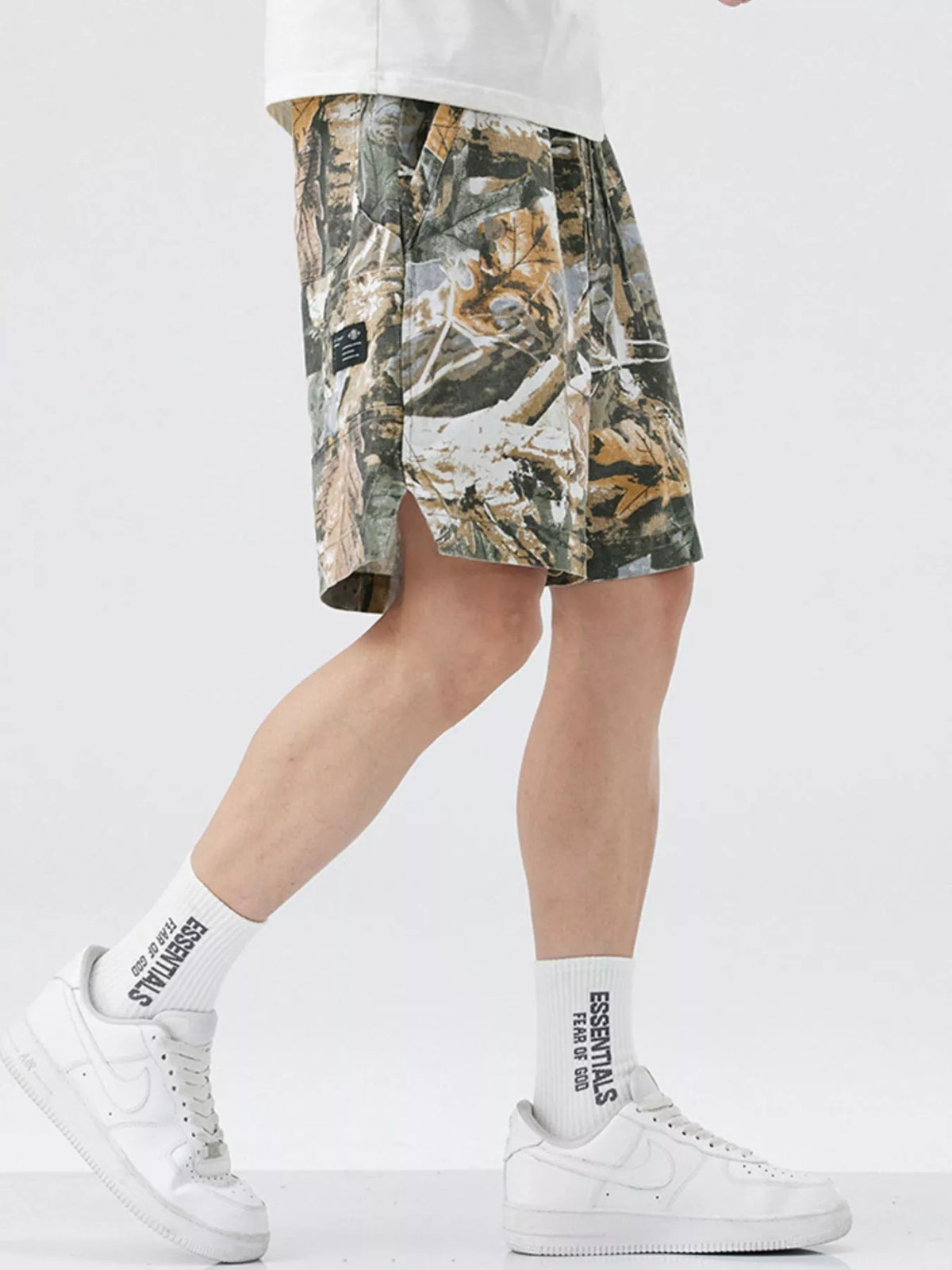 Men's Plus Size Loose Fit Shorts, view 5