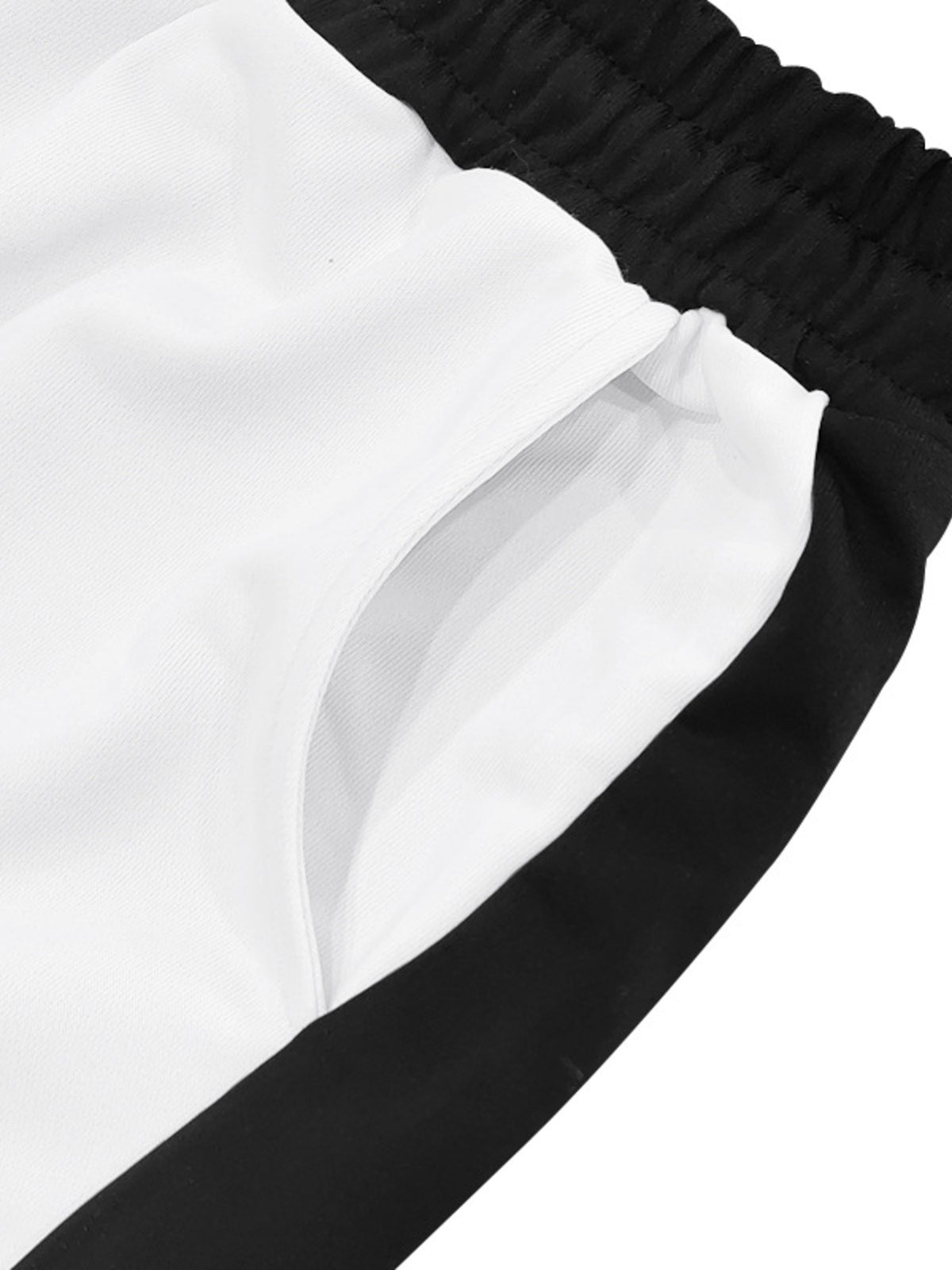 Men's Full Size Side Stripe Wide Leg Pants Plus Size, view 19